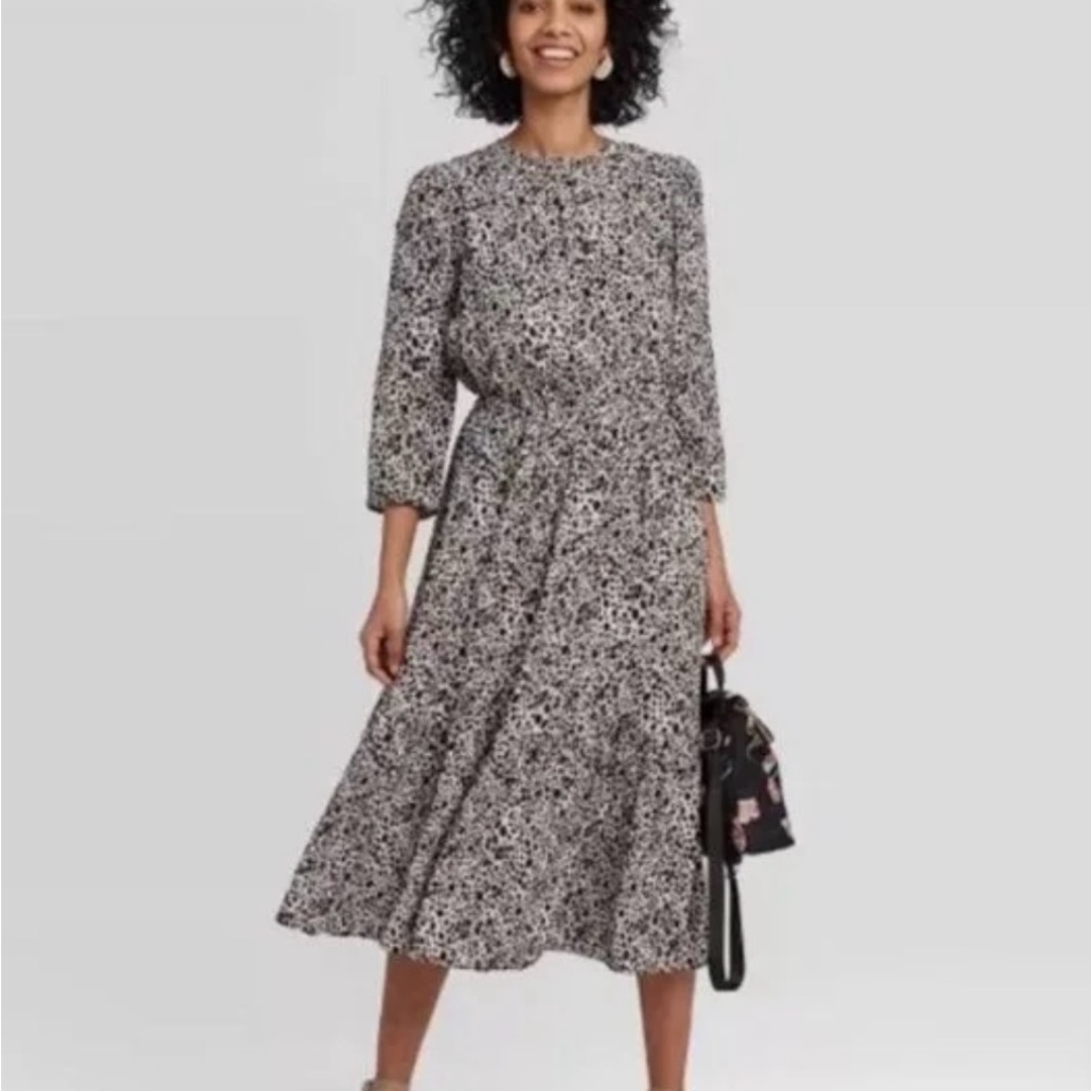 A NEW DAY cheetah print dress